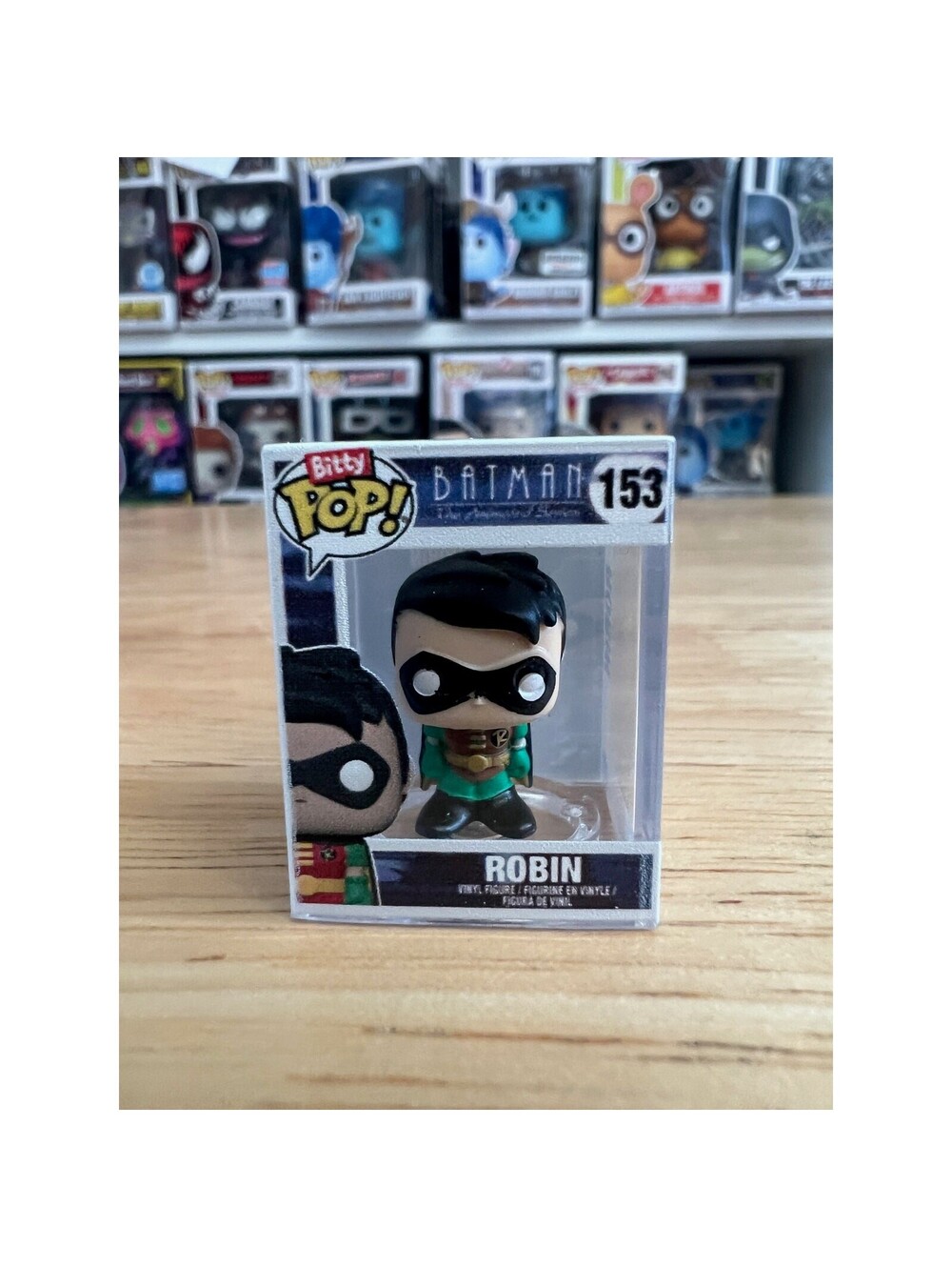 BITTY Robin Batman Animated Series 1-Inch Funko Pop #153 DC Comics Animation TV